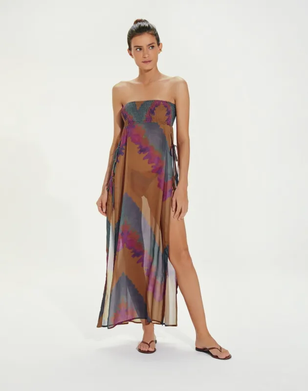 Aina Long Cover Up (exchange only) - Kamau sold by Vix