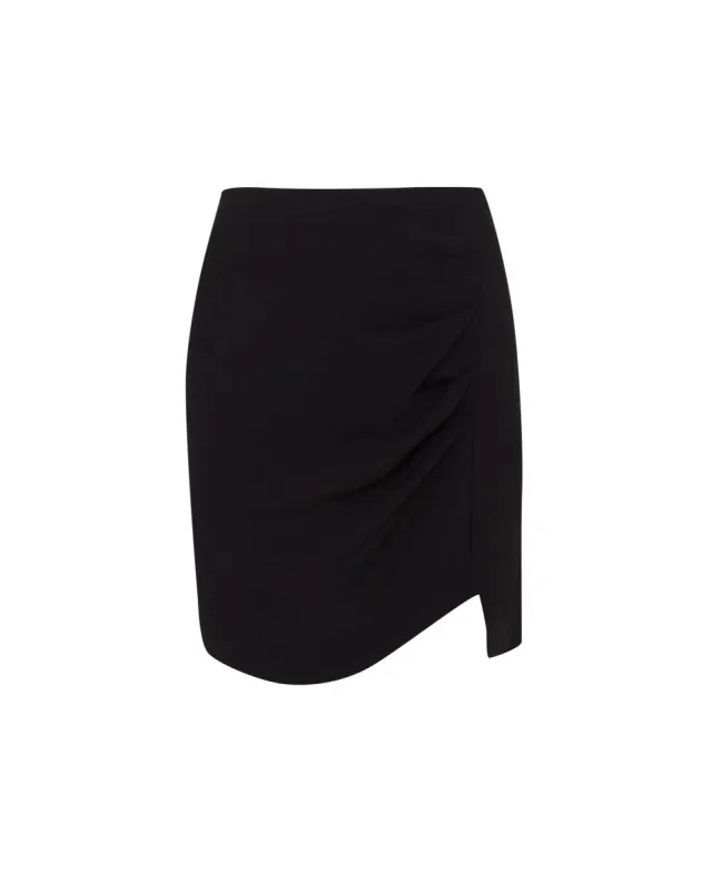 Emma Mini Skirt - Black sold by Vix
