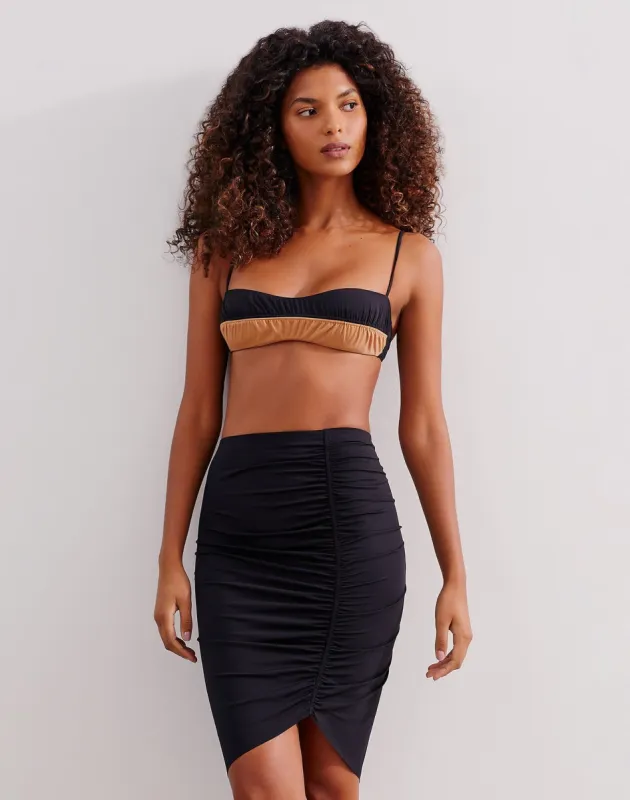 Bela Skirt (exchange only) - Black sold by Vix