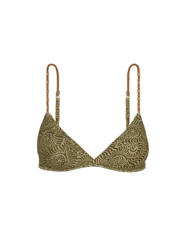 Kendra Kira Top (final sale) - Ortiz Green made by Vix