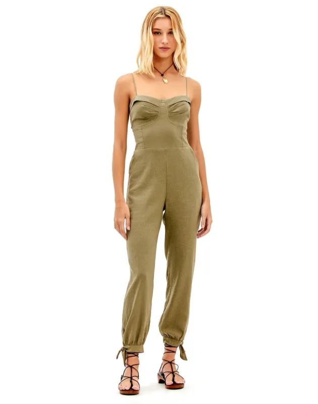Yana Jumpsuit - Pistachio sold by Vix