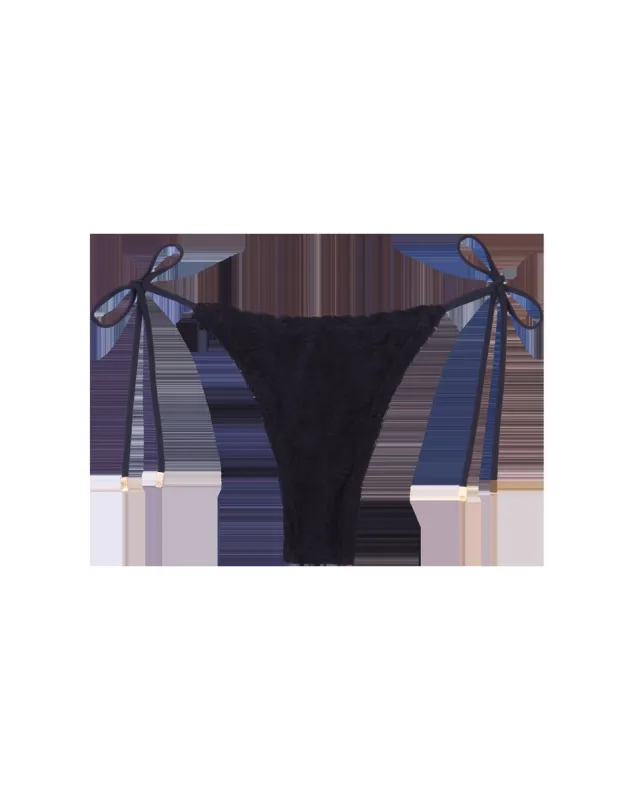 Scales Ripple Tie Side Bottom - Black sold by Vix