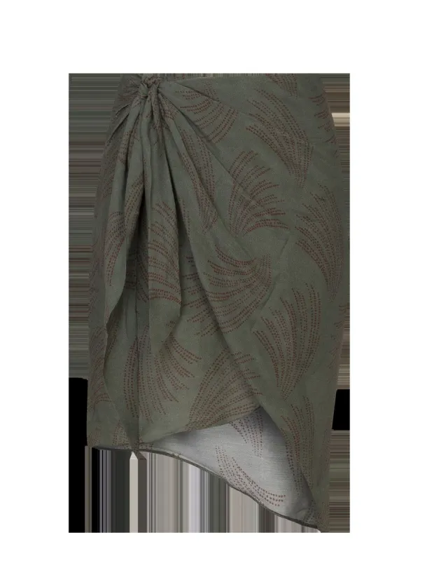 Lara Mini Skirt (Final Sale) - Volpi Green sold by Vix