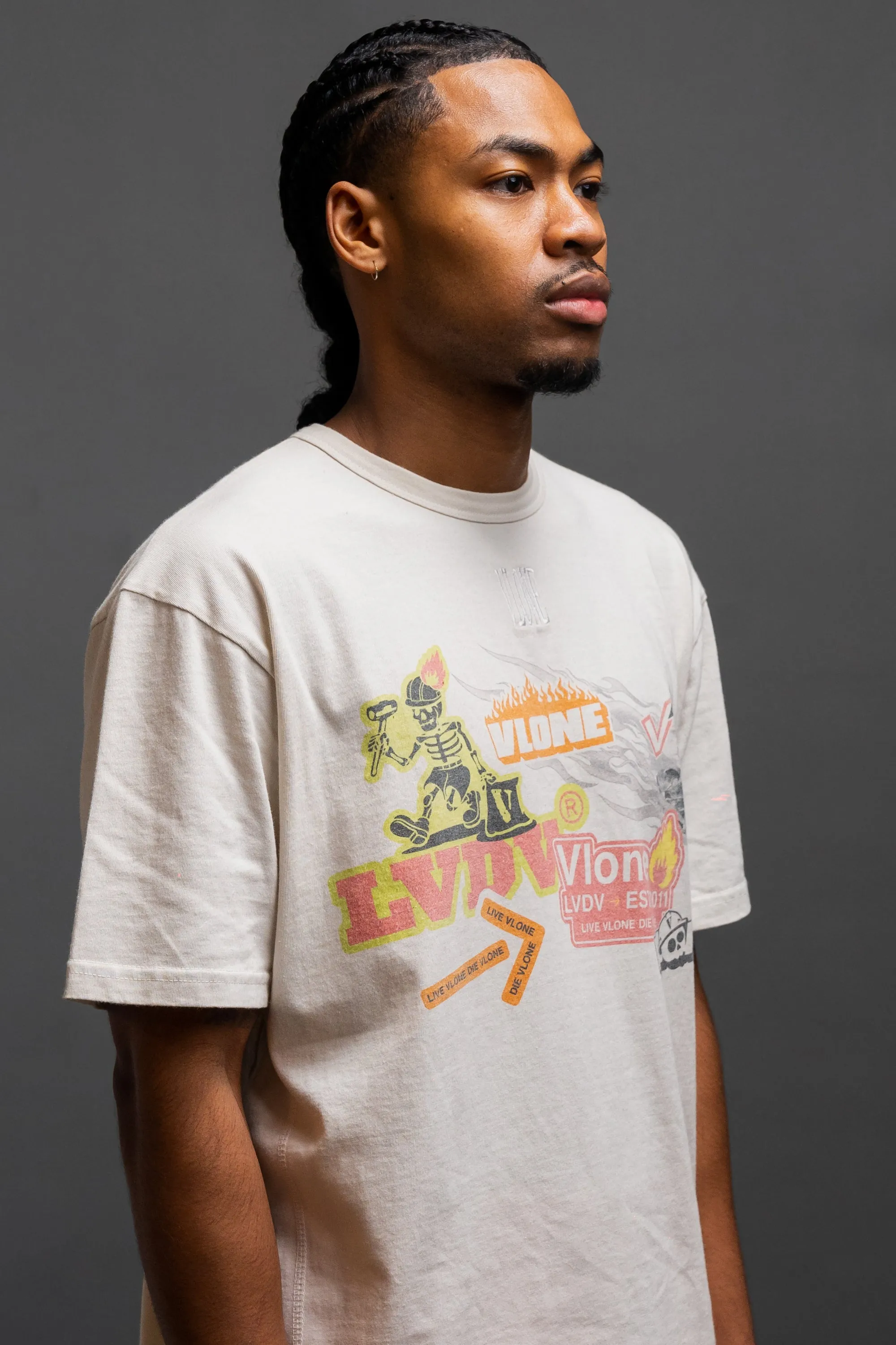 Constructs S/S T-Shirt sold by VLONE product image thumbnail 3