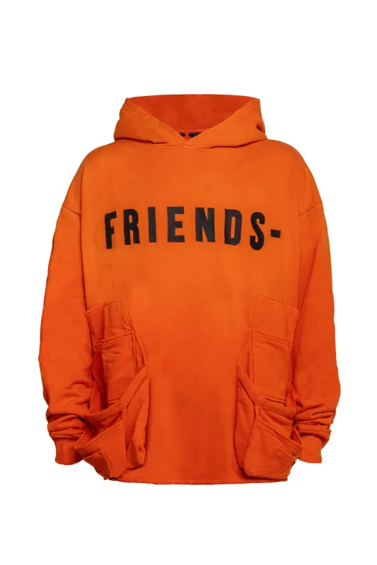 FRIENDS- OVERLORD Skate Hoodie made by VLONE
