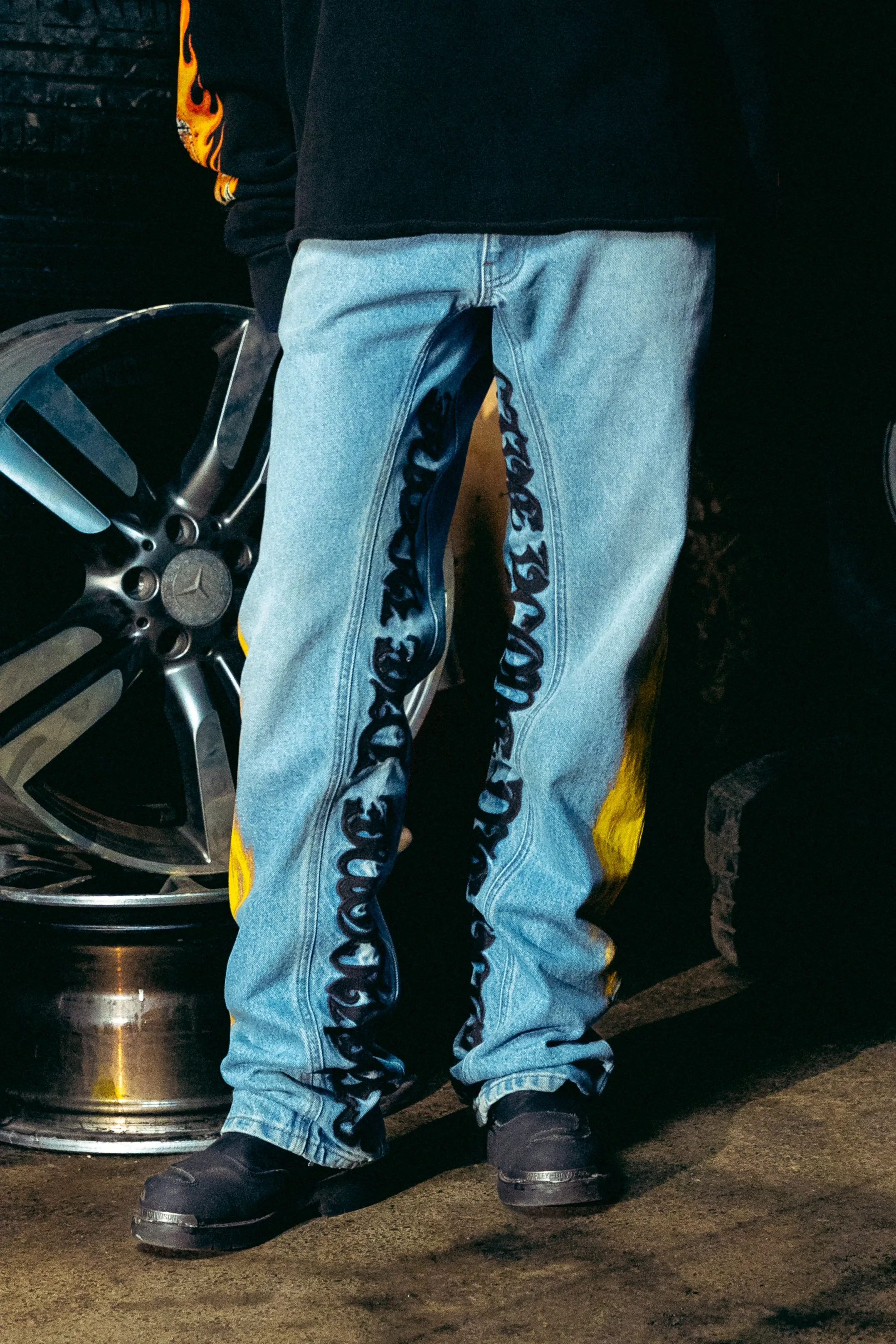 The Infamous LVDV Jeans sold by VLONE product image thumbnail 3