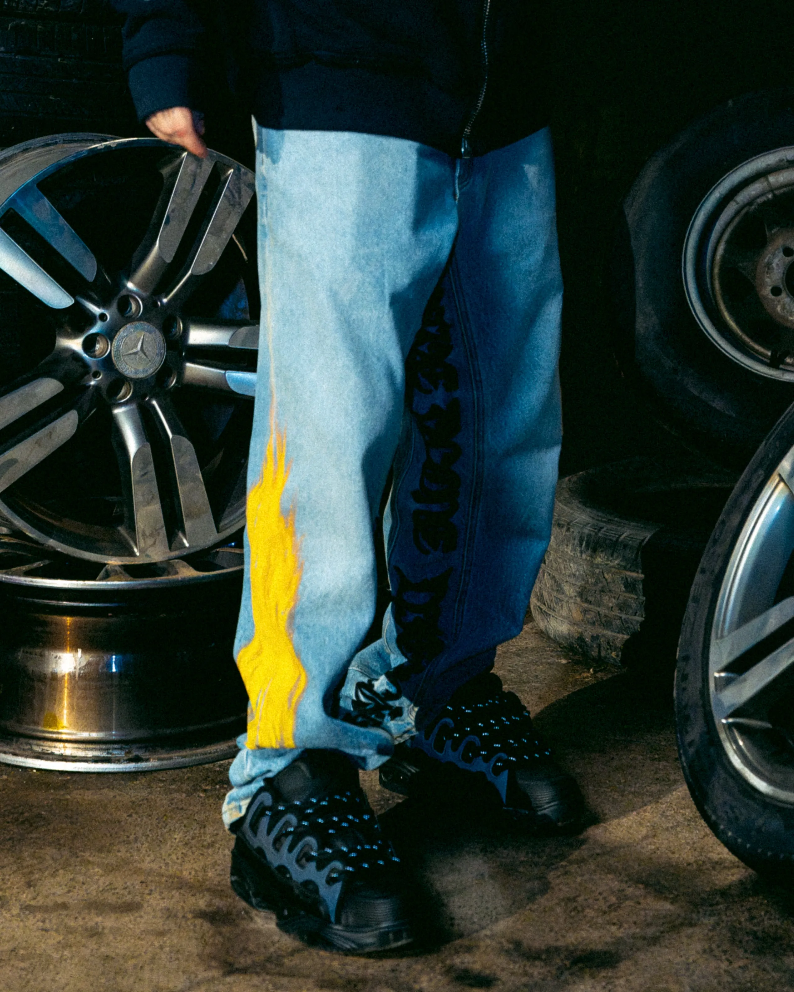 The Infamous LVDV Jeans sold by VLONE product image thumbnail 4