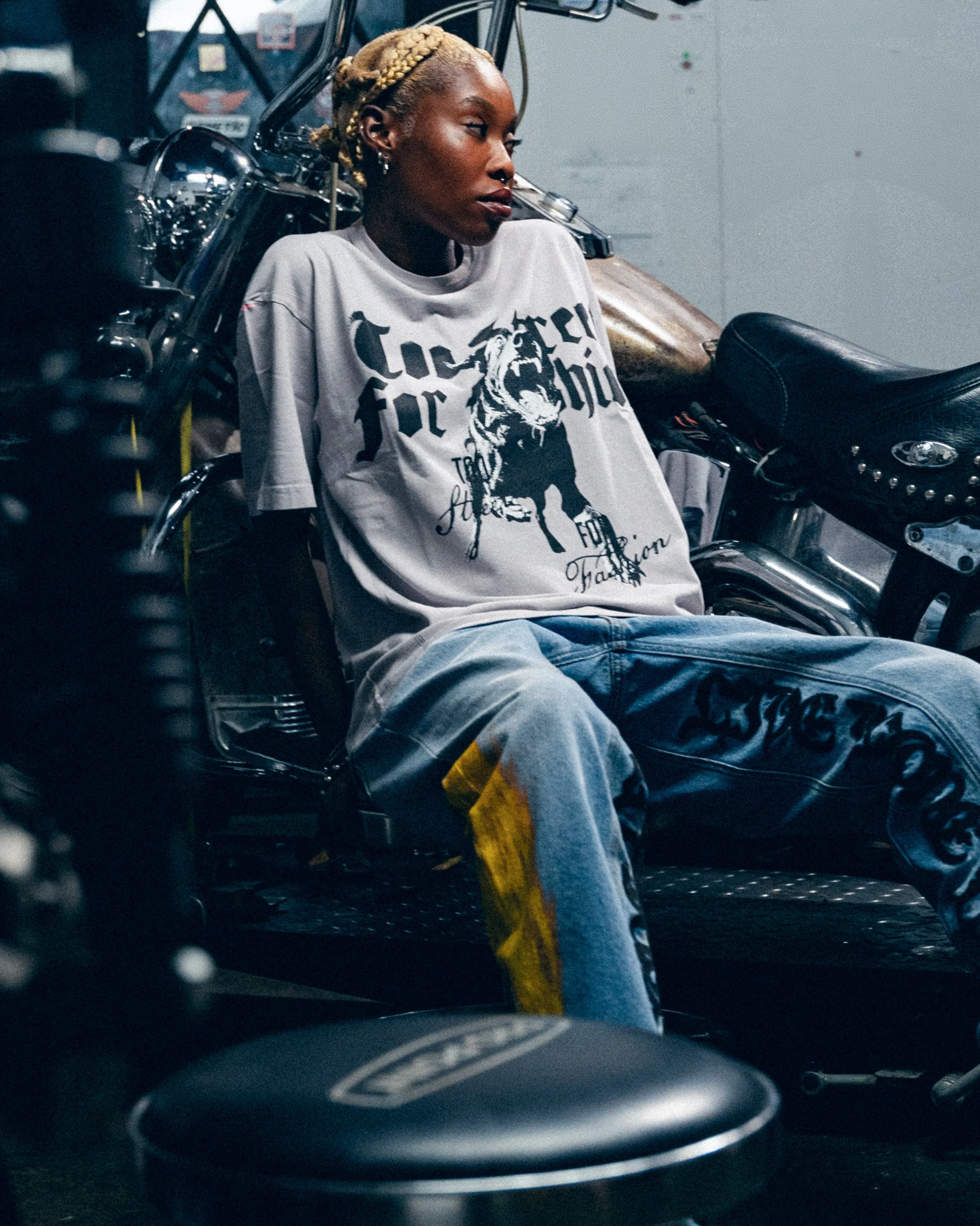 Bite Before You Bark T-Shirt sold by VLONE product image thumbnail 5