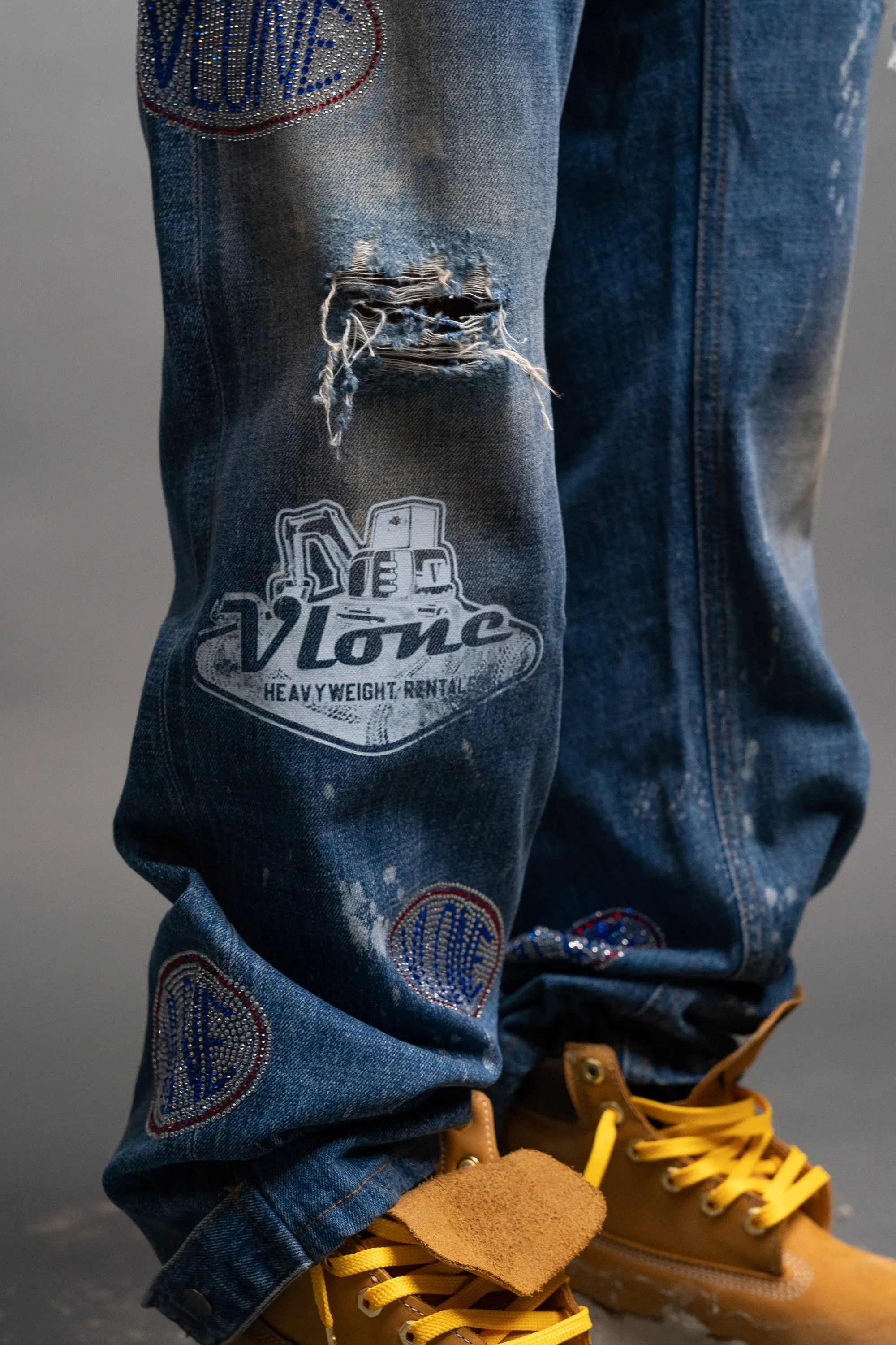 Teamsters Denim Jeans sold by VLONE product image thumbnail 3