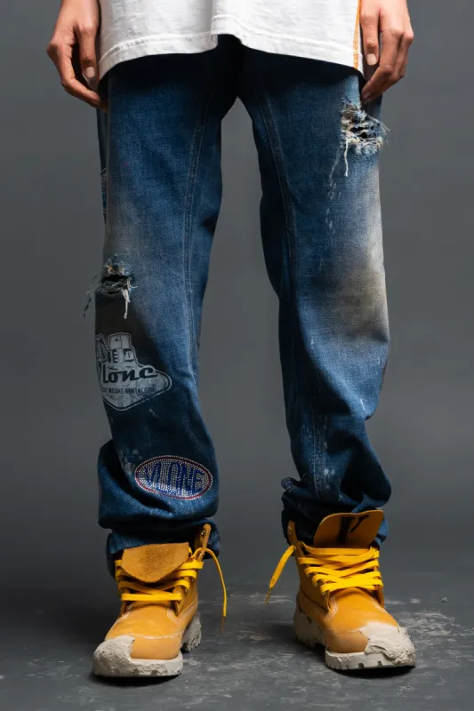 Teamsters Denim Jeans sold by VLONE