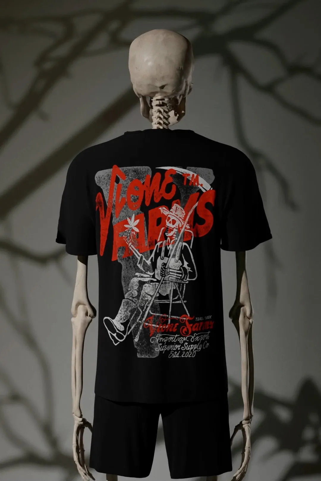 Too Relaxed Farmer T-Shirt sold by VLONE product image thumbnail 2