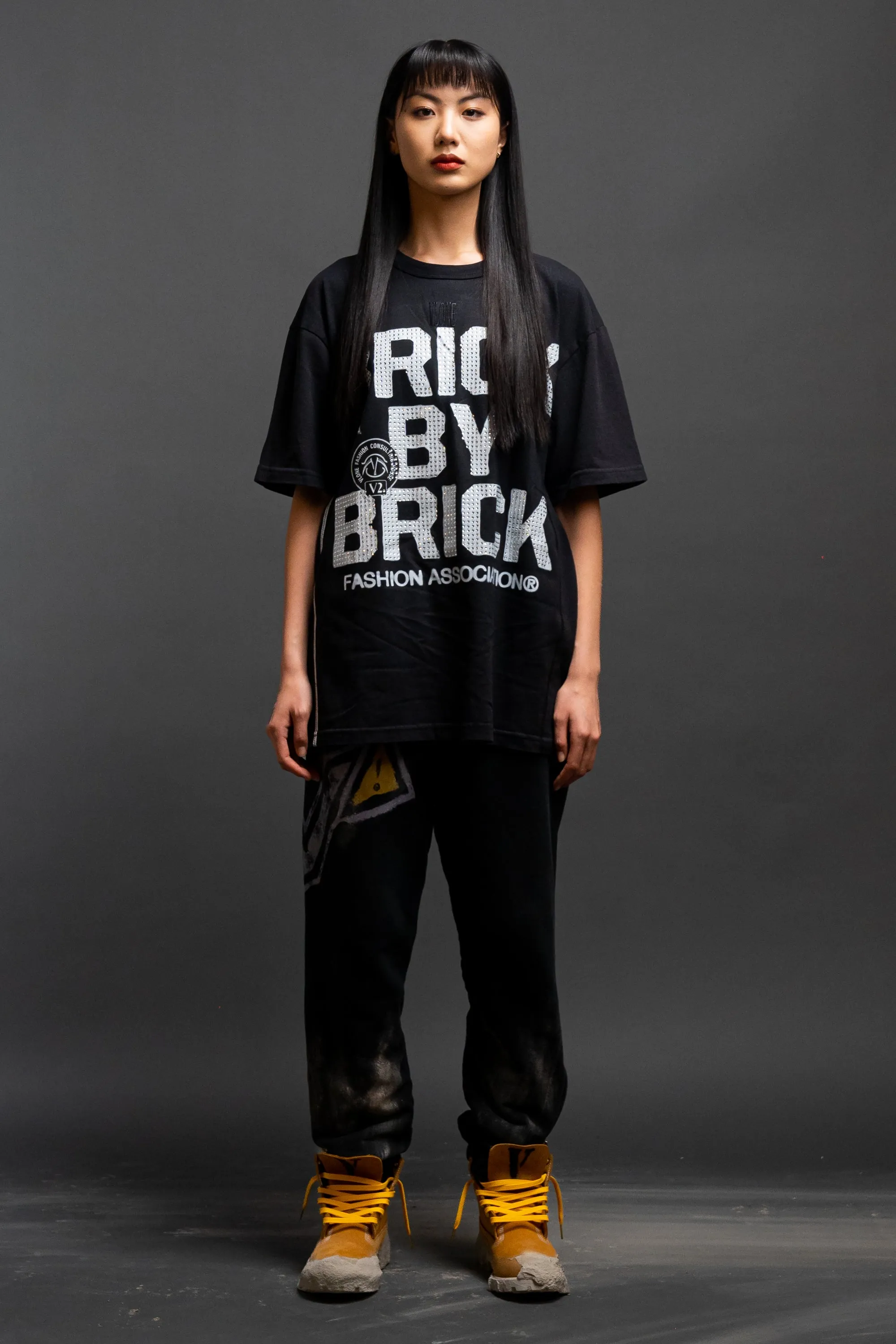 BBB Association S/S T-Shirt In Rhinestone sold by VLONE