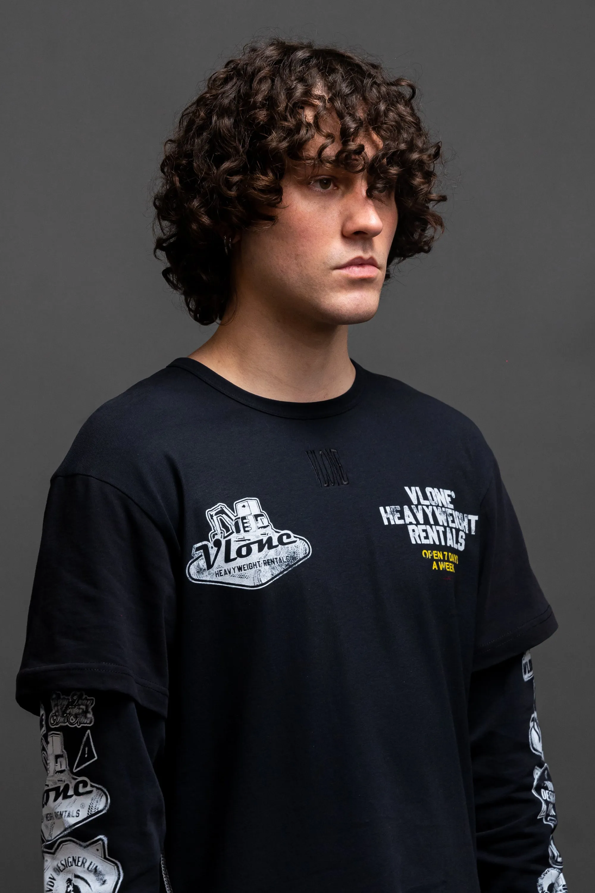 Bulldozer L/S T-Shirt sold by VLONE product image thumbnail 4