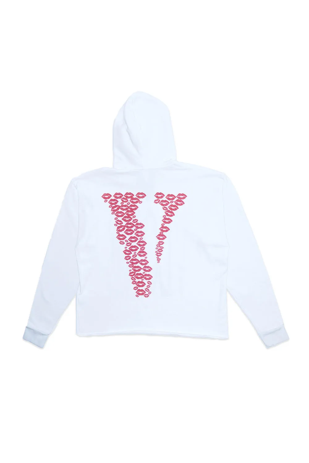 RED LIPSTICK OG EMBROIDERED HOODIE (white) sold by VLONE product image thumbnail 2