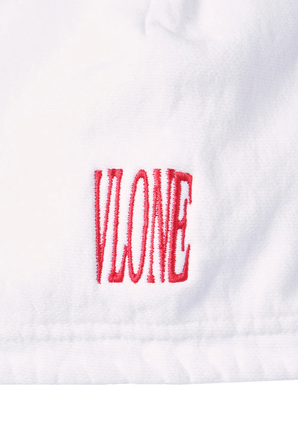 RED LIPSTICK OG EMBROIDERED HOODIE (white) sold by VLONE product image thumbnail 5