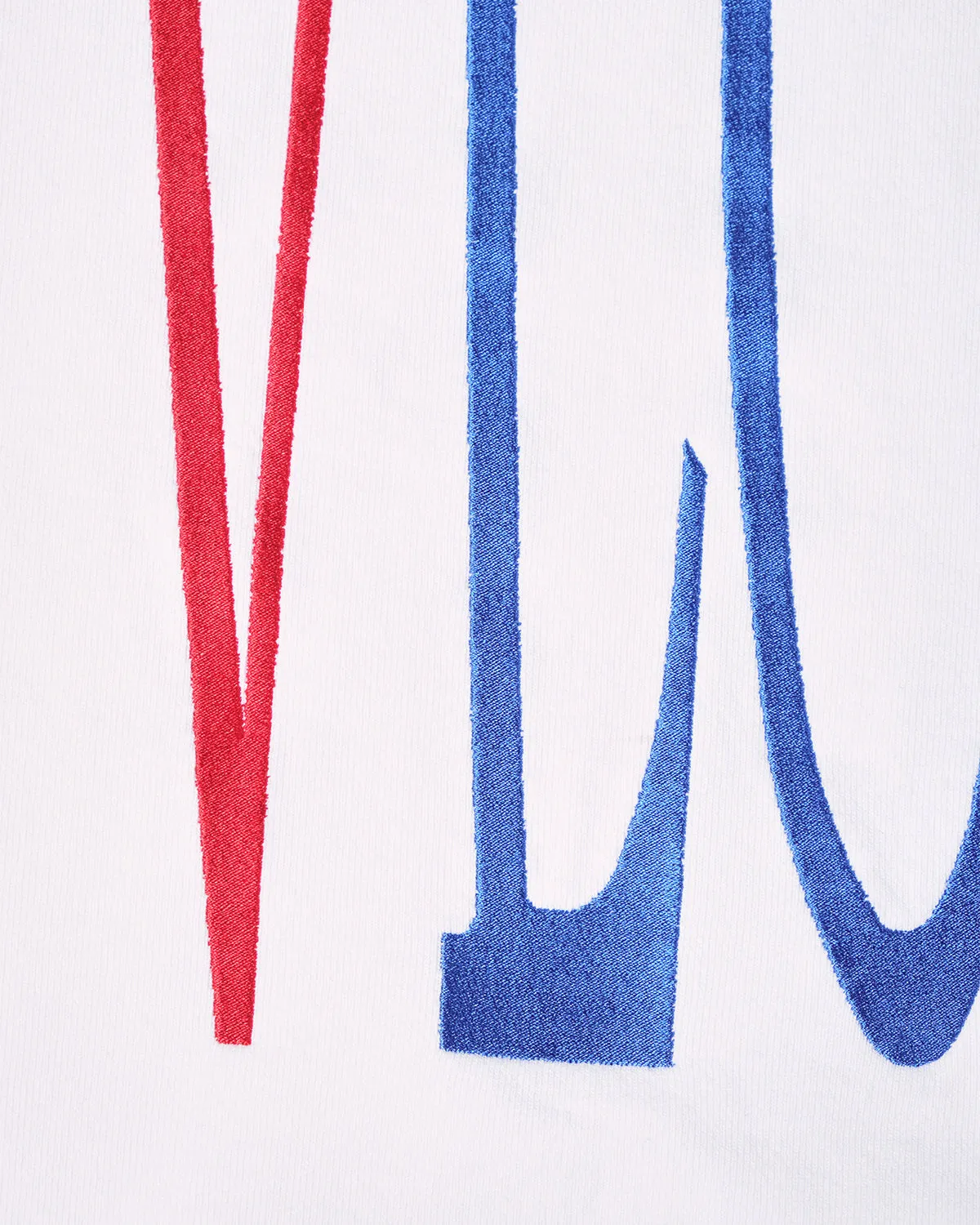 RED LIPSTICK OG EMBROIDERED HOODIE (white) sold by VLONE product image thumbnail 3