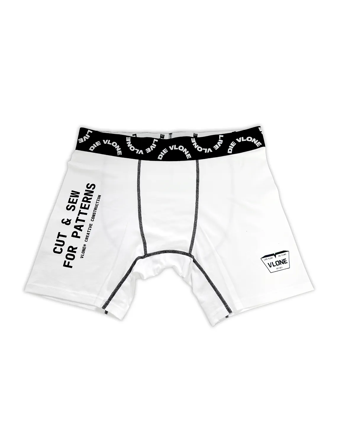 LVDV Creative Boxers - White (2-pack) sold by VLONE