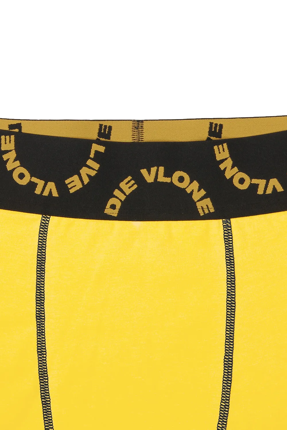 LVDV CREATIVE TWO-TONE BOXERS - Yellow (2-pack) sold by VLONE product image thumbnail 3
