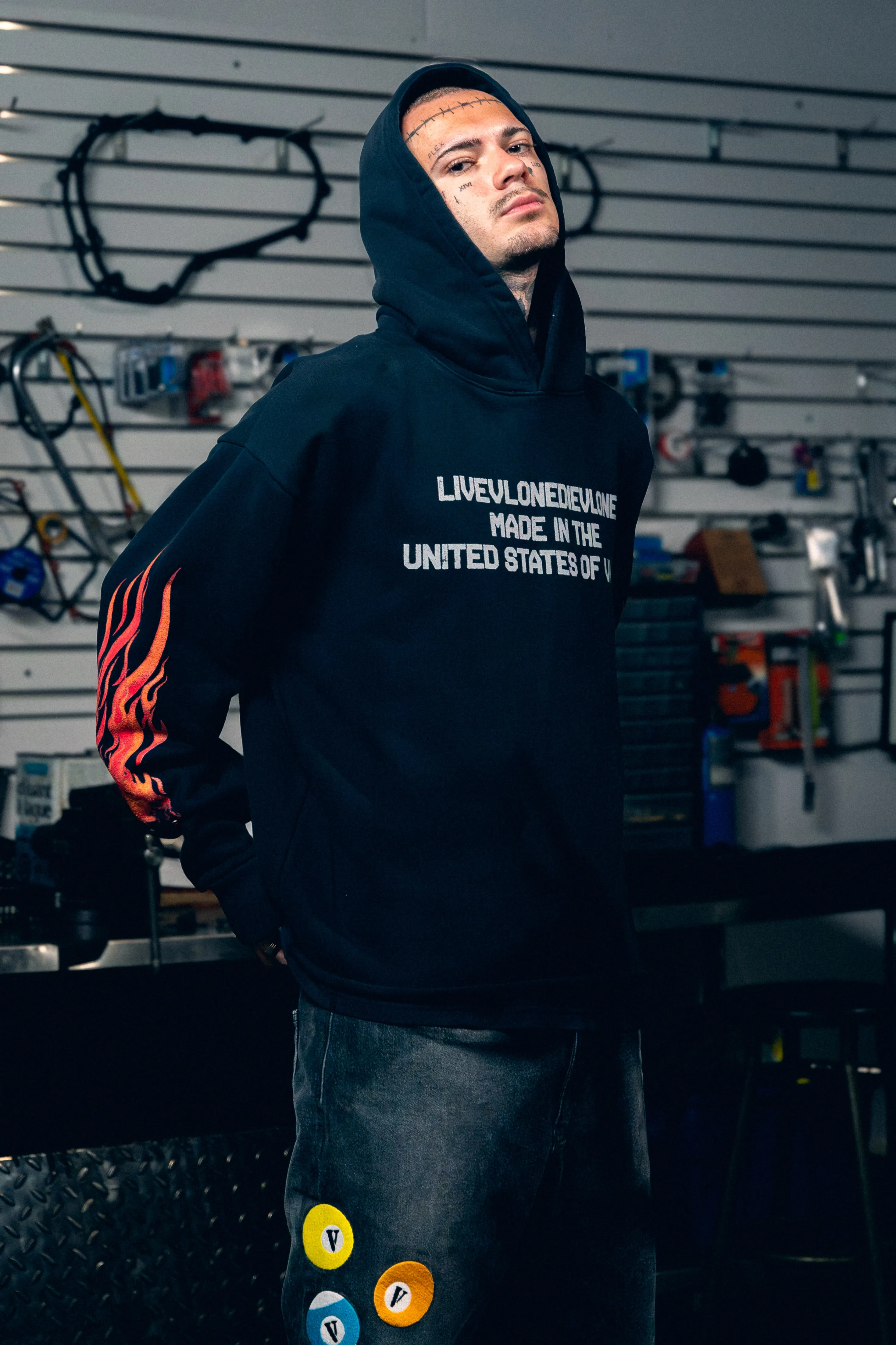 US of V (United States of VLONE) Hoodie sold by VLONE product image thumbnail 3