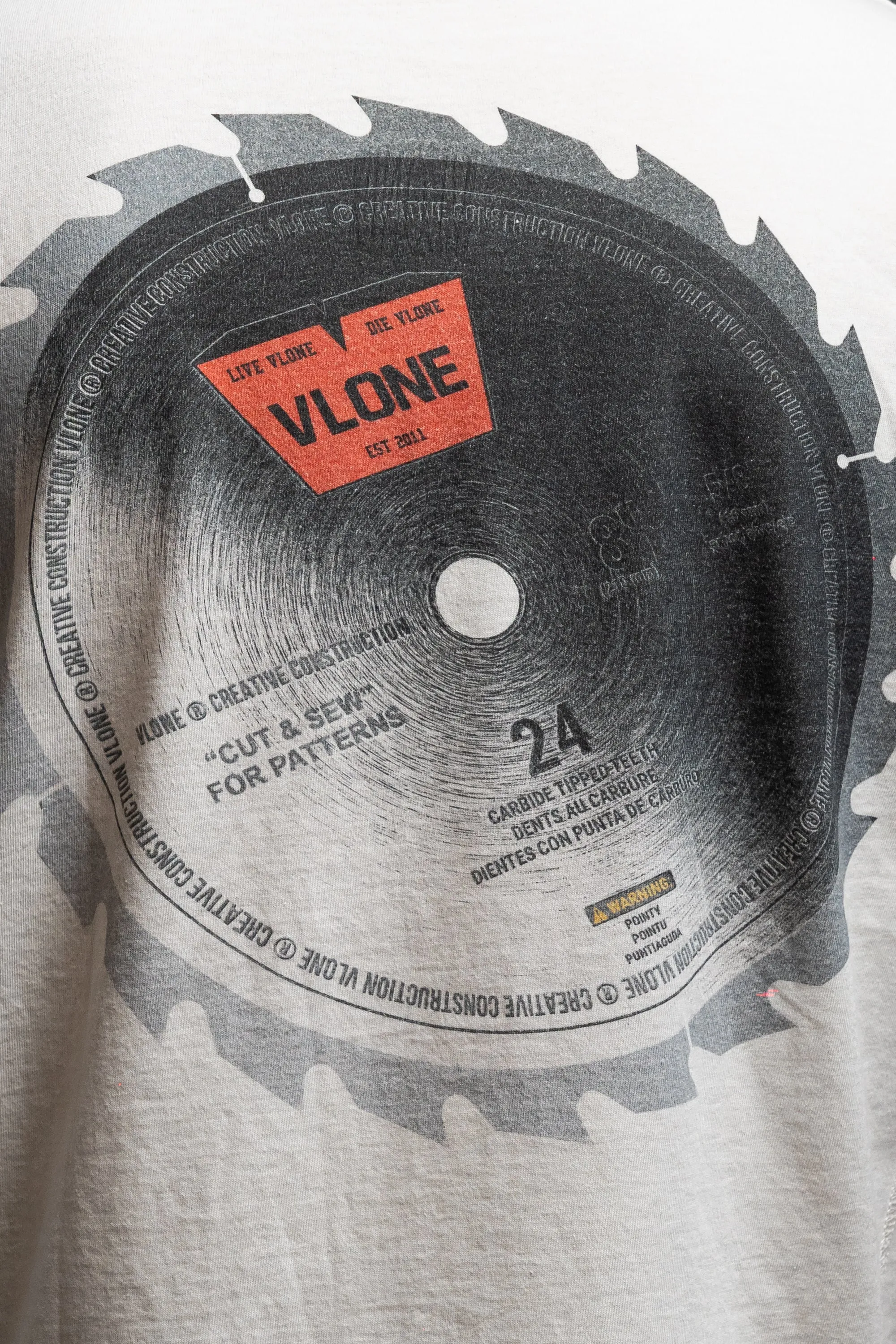 Straightcut S/S T-Shirt sold by VLONE product image thumbnail 3