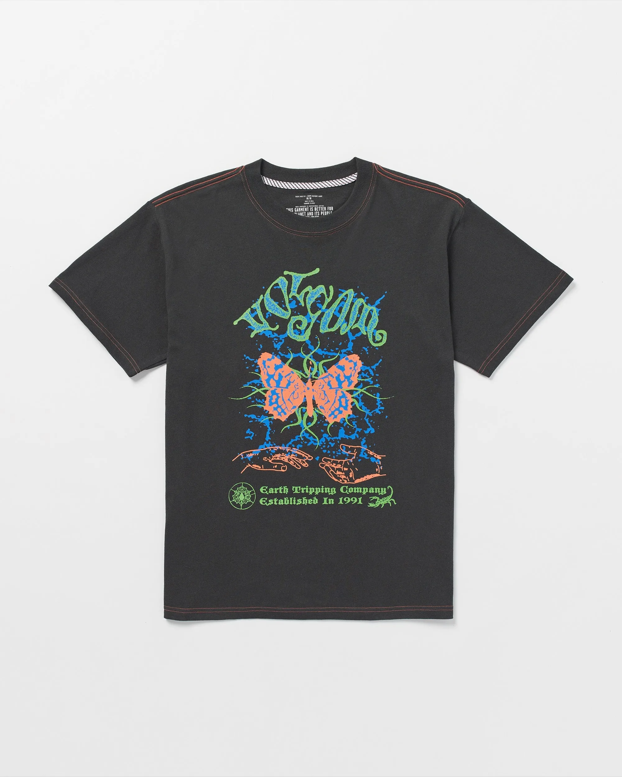 Diabolical Inheritance Short Sleeve Tee - Stealth sold by Volcom product image thumbnail 3