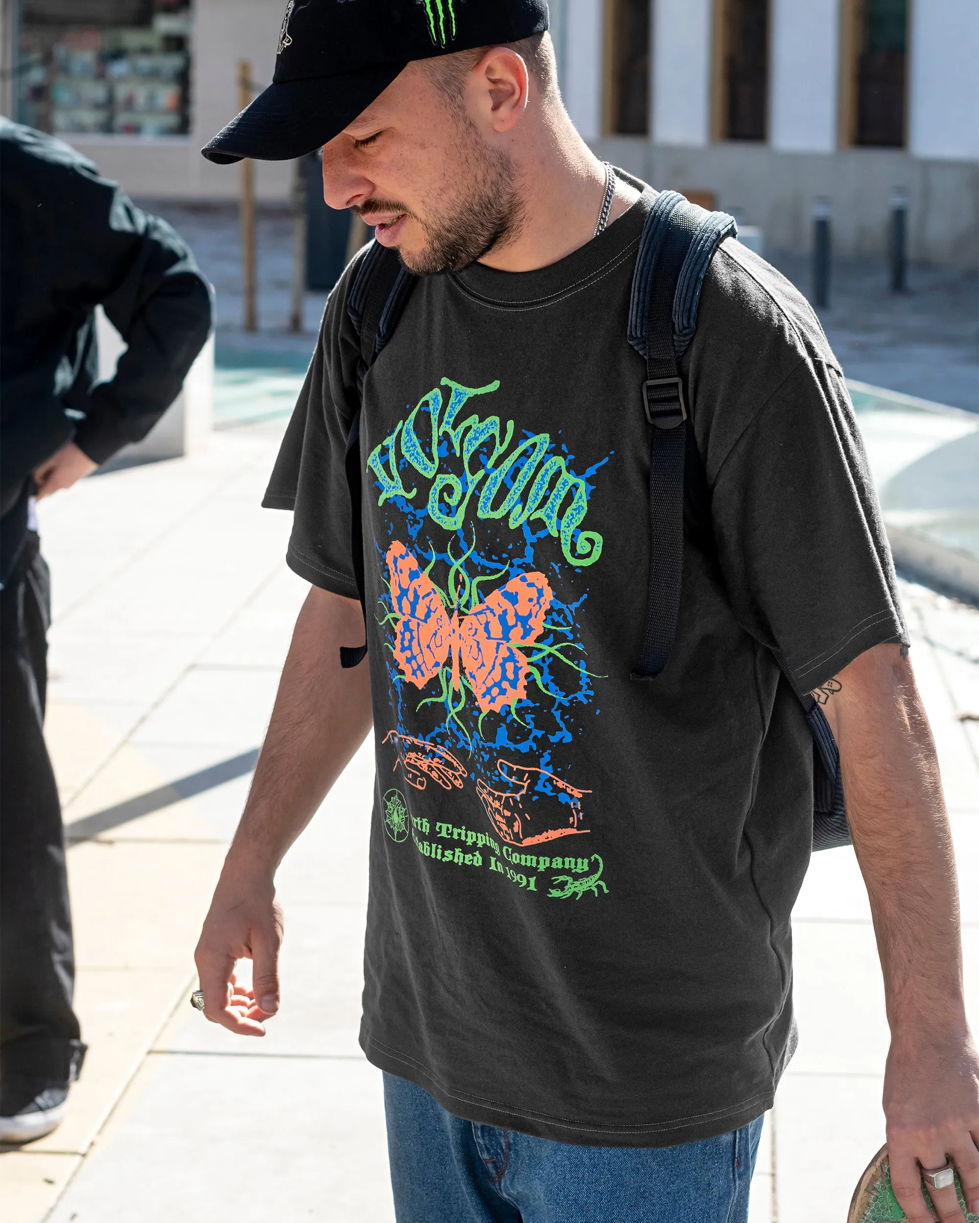 Diabolical Inheritance Short Sleeve Tee - Stealth sold by Volcom