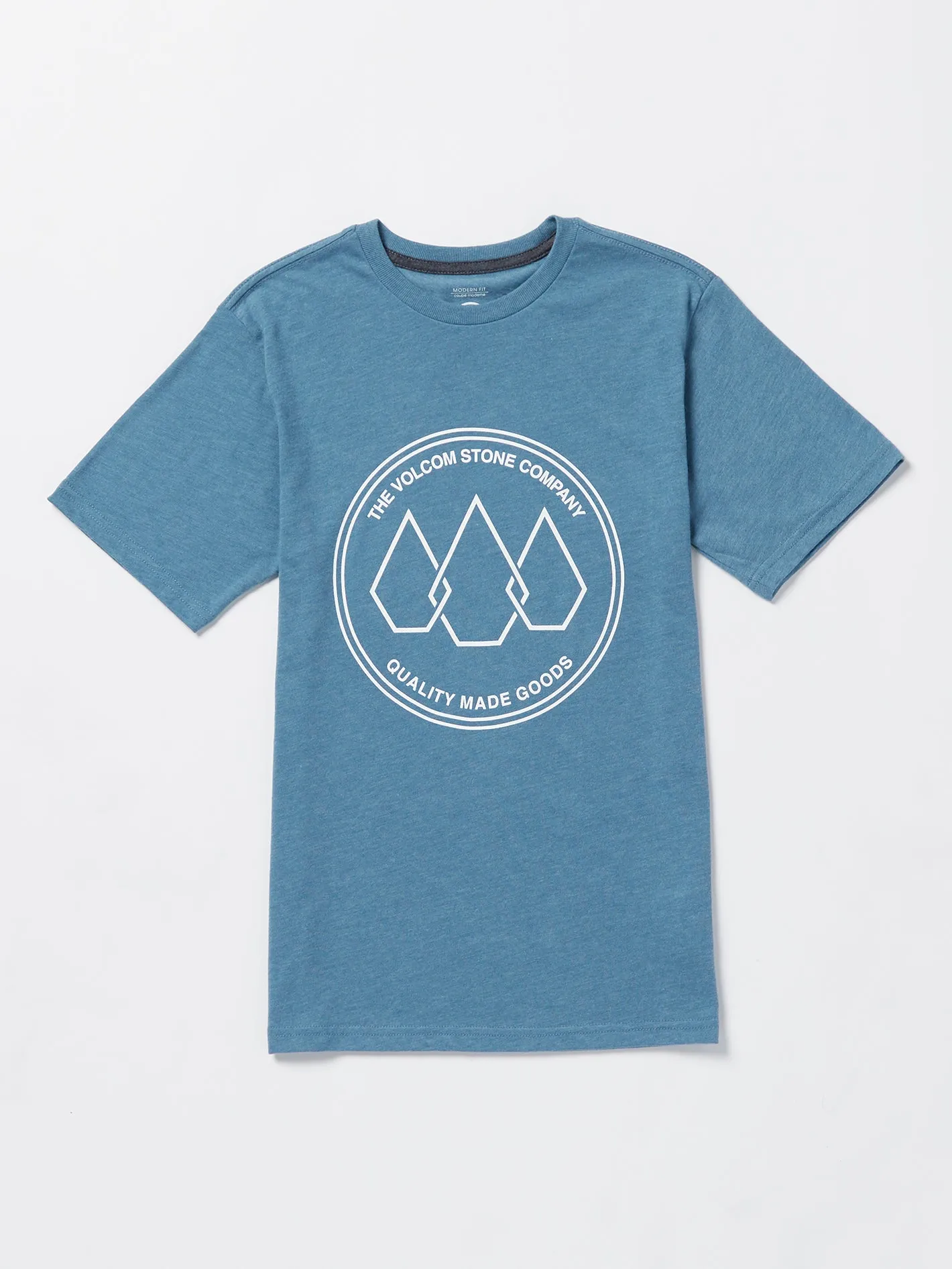 Little Boys Stone Link Short Sleeve Tee - Indigo Ridge Heather sold by Volcom