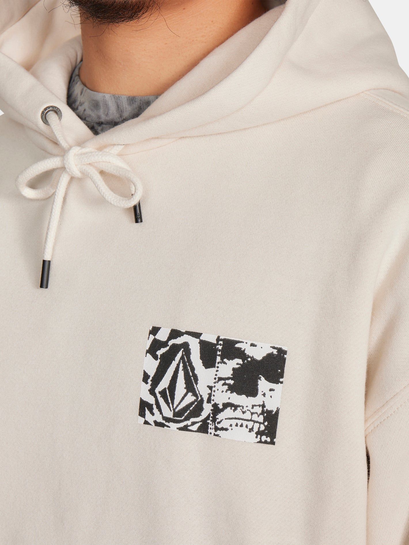 Tokyo True Pullover Hoodie - Whitecap Grey sold by Volcom product image thumbnail 5
