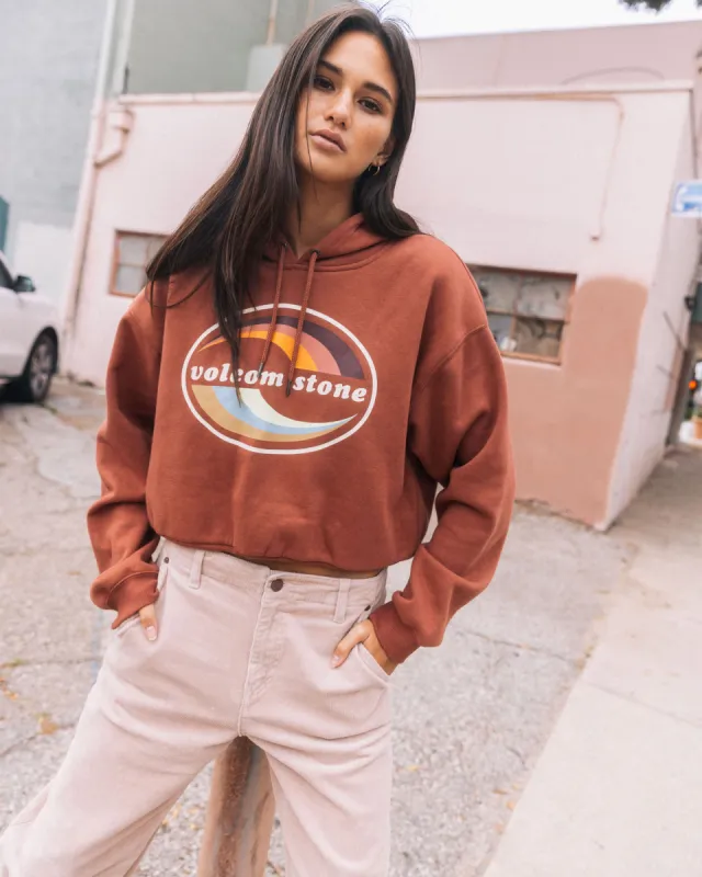 Good Things Fleece Hoodie - Chestnut Brown sold by Volcom