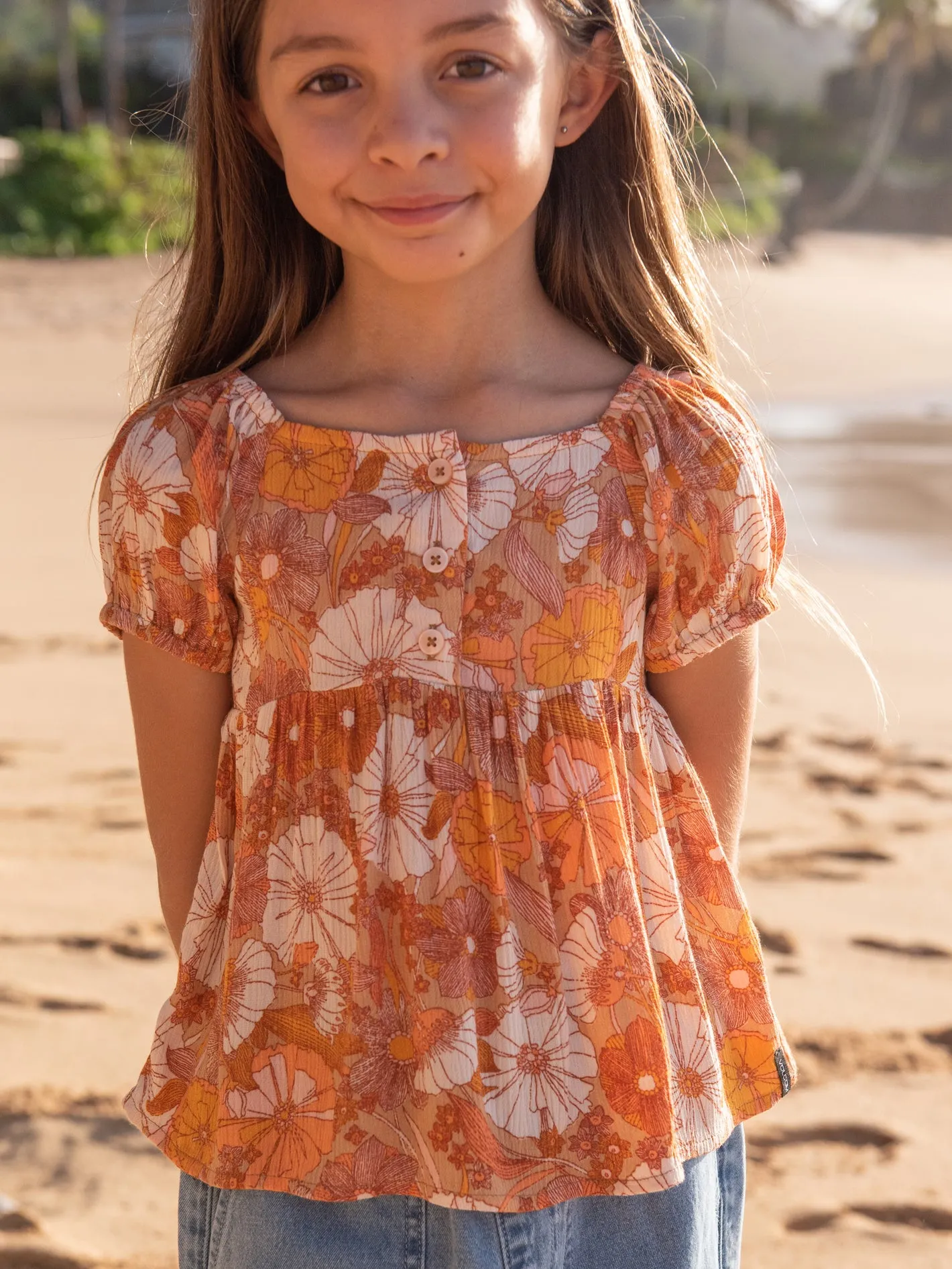 Girls Only Good Daze Top - Hazel sold by Volcom product image thumbnail 2