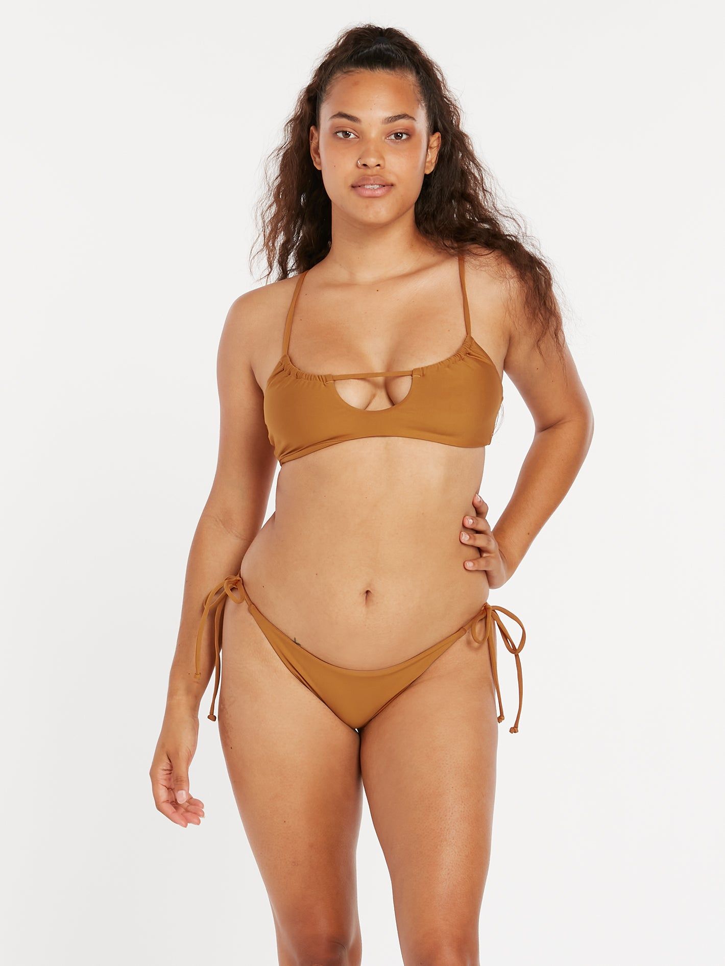 Simply Seamless Skimpy Bikini Bottom - Bronze sold by Volcom product image thumbnail 3