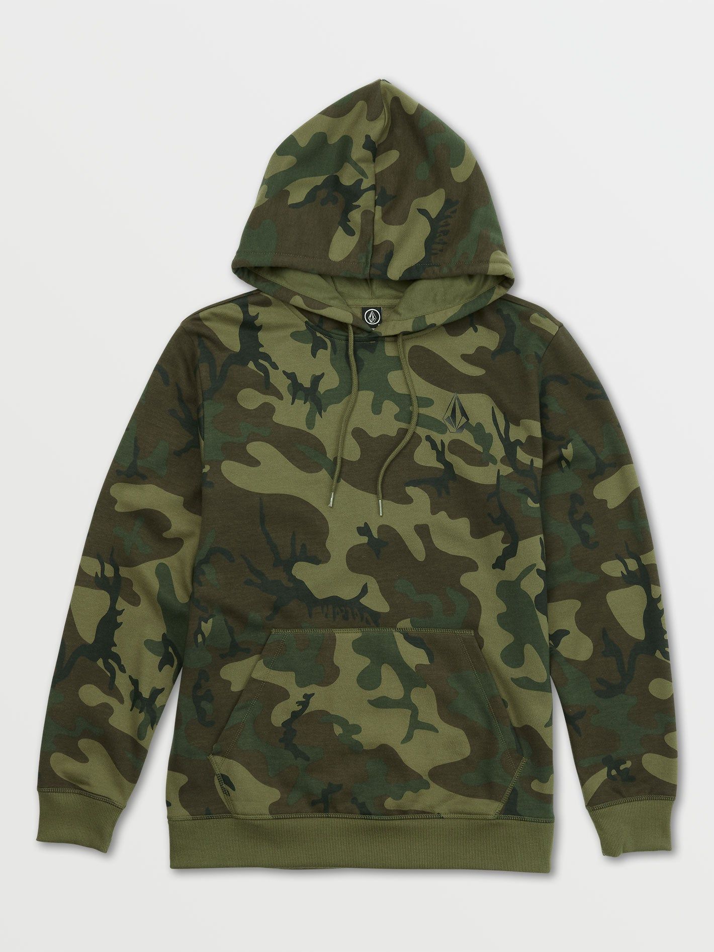 Vamo Pullover Fleece Hoodie - Green Combo sold by Volcom