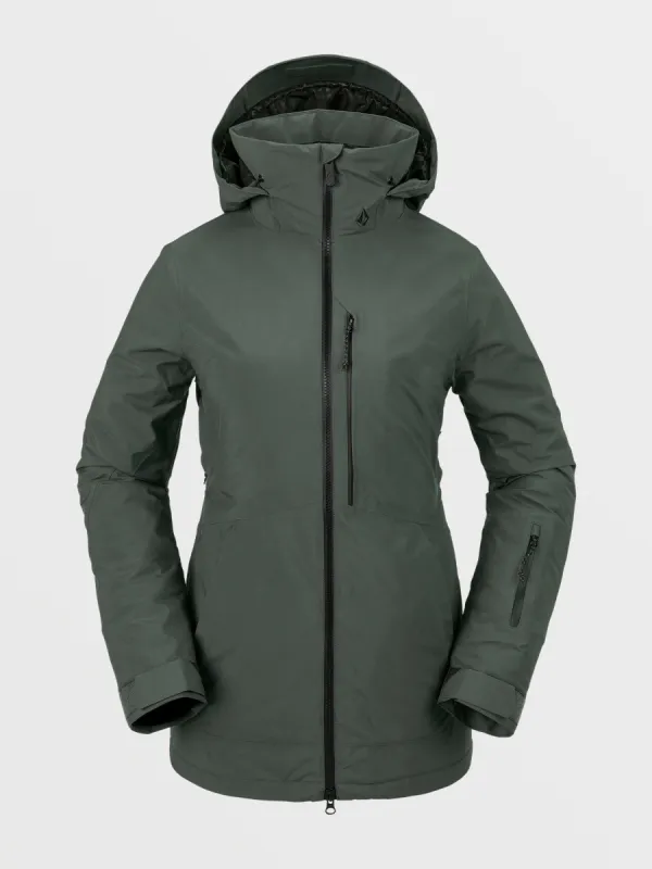 Womens 3D Stretch Gore Jacket - Eucalyptus sold by Volcom