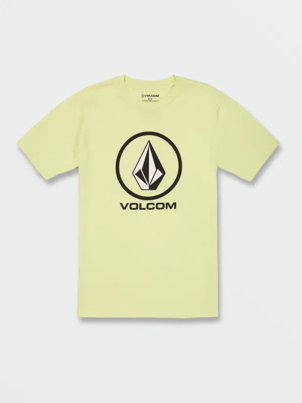 Crisp Stone Short Sleeve Tee - Shadow Lime sold by Volcom