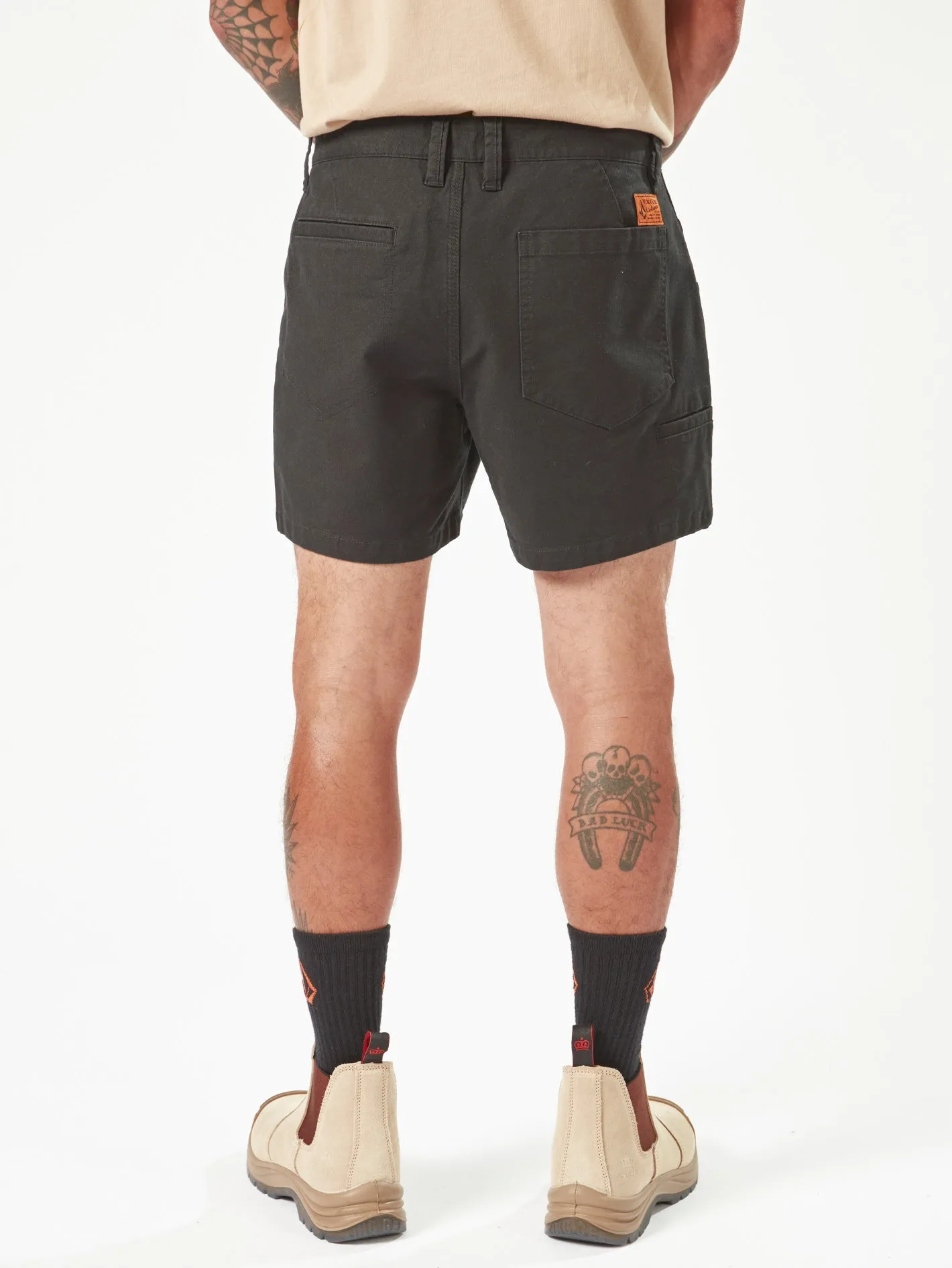Volcom Workwear Bevel Work Shorts - Black sold by Volcom product image thumbnail 2