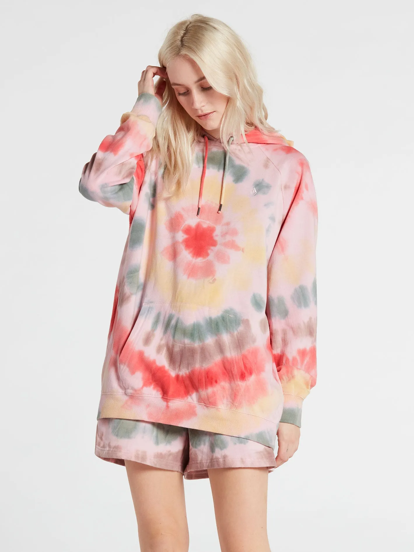 Truly Stoked Boyfriend Hoodie - Tie Dye sold by Volcom product image thumbnail 3
