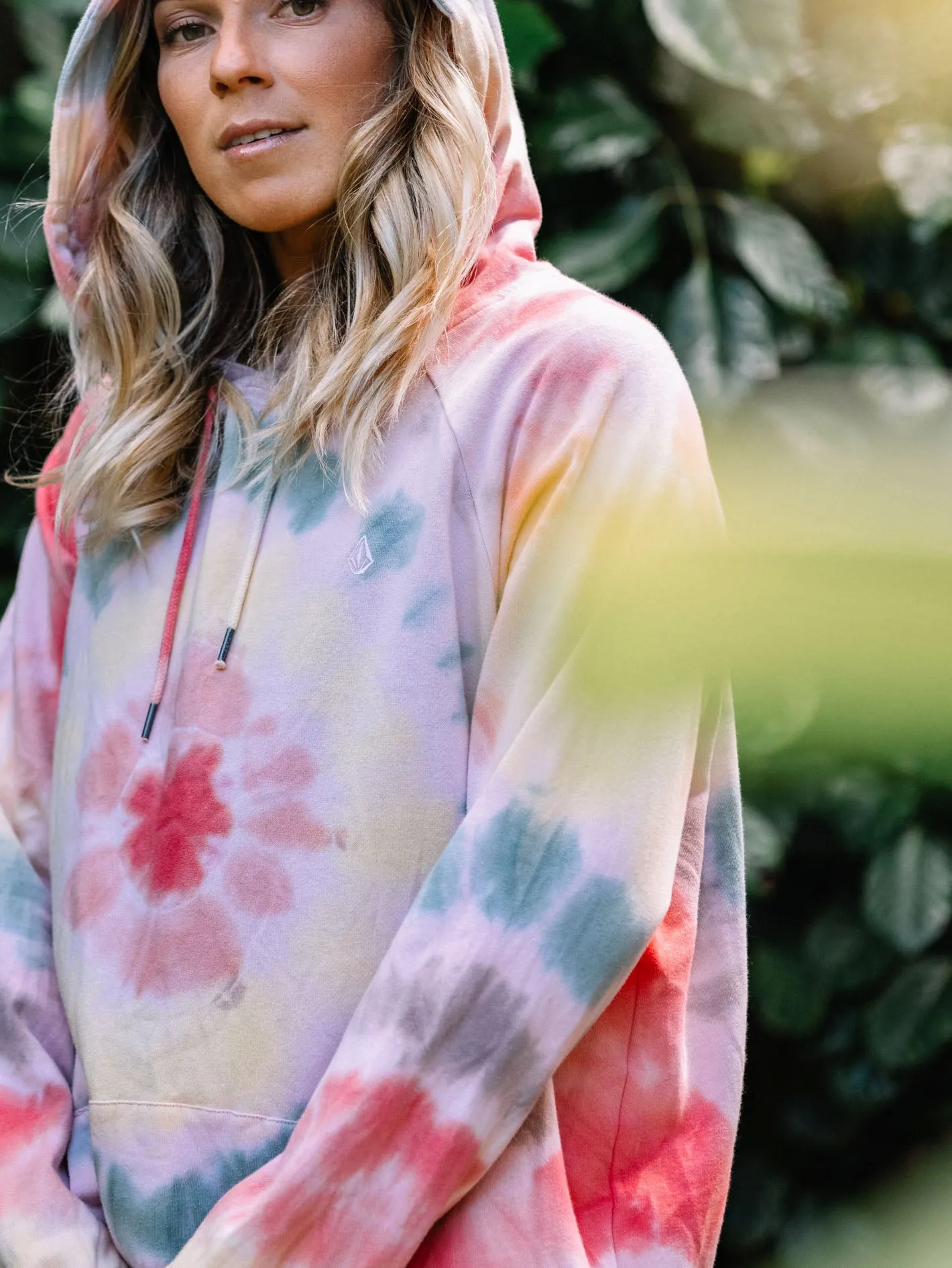 Truly Stoked Boyfriend Hoodie - Tie Dye sold by Volcom product image thumbnail 2