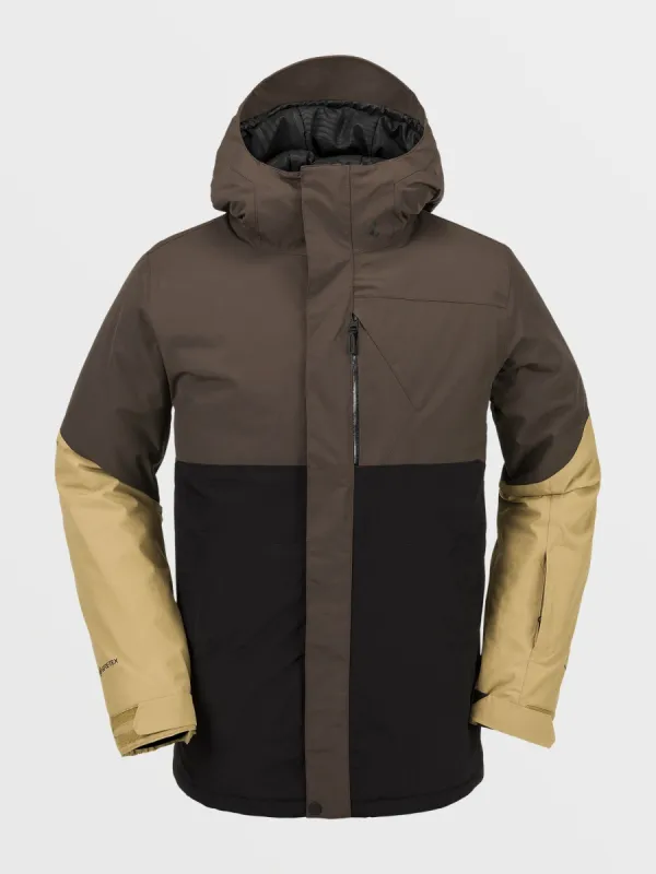 Mens L Gore-Tex Jacket - Brown sold by Volcom