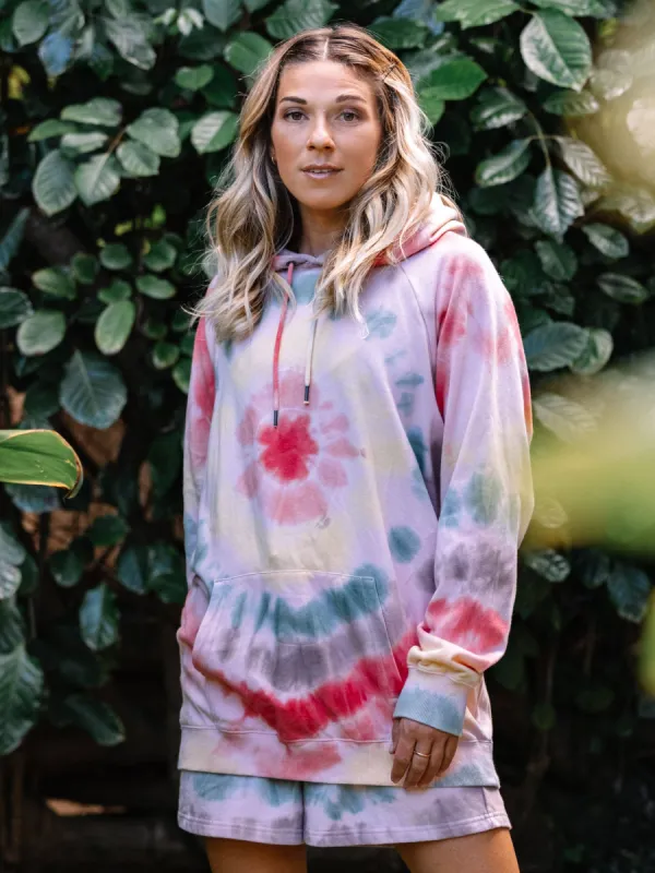 Truly Stoked Boyfriend Hoodie - Tie Dye sold by Volcom
