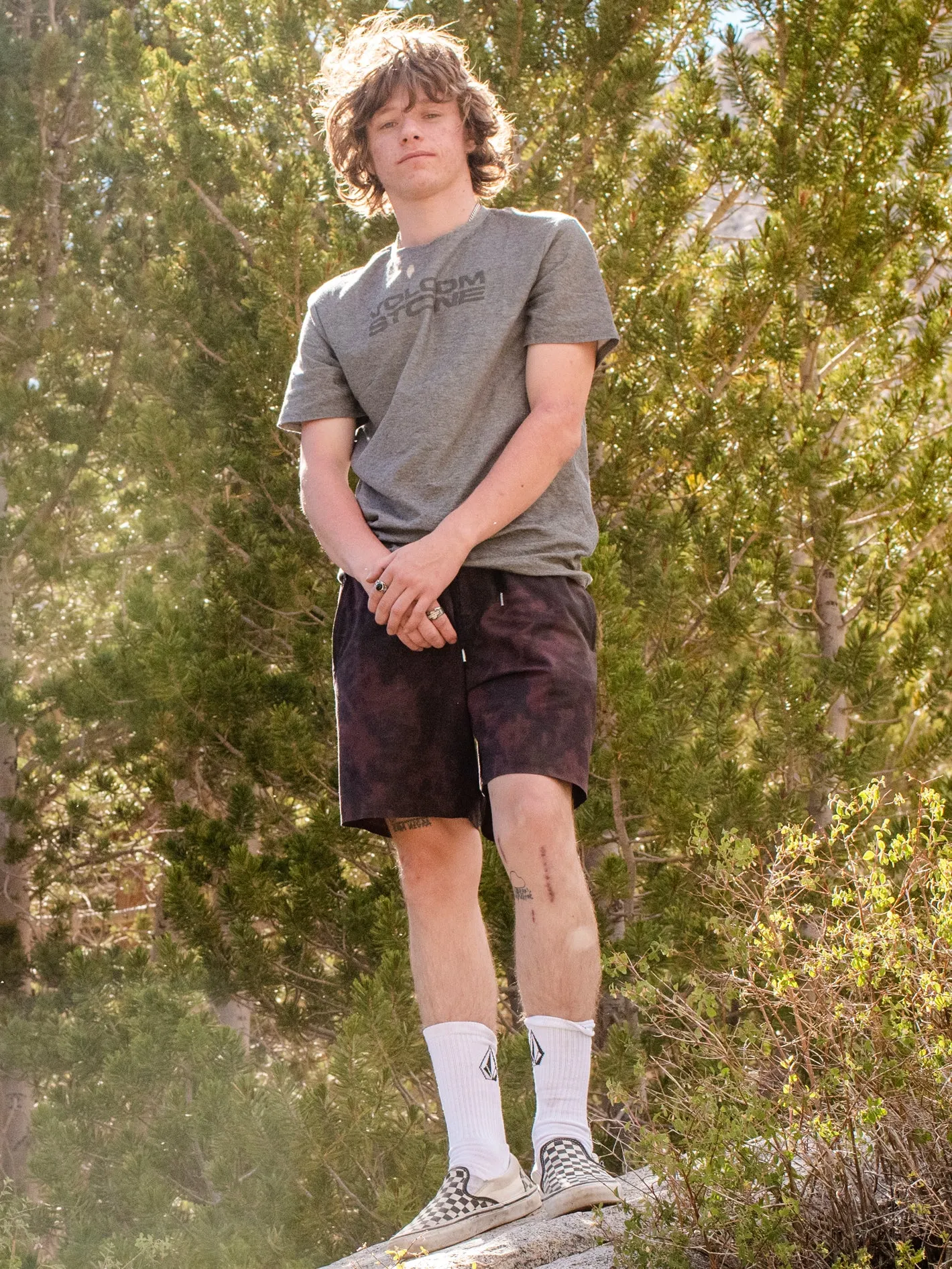 Euroslash Tech Short Sleeve Tee - Charcoal Heather sold by Volcom product image thumbnail 4