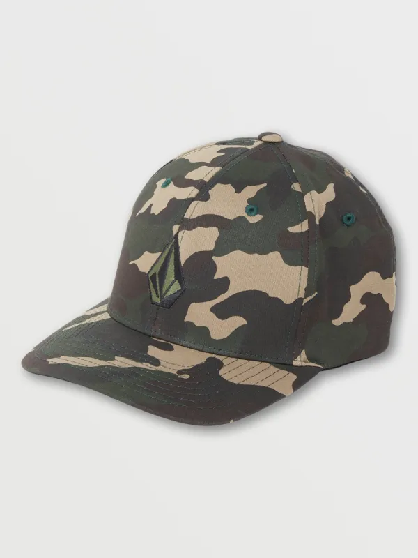 Full Stone Heather Flexfit Hat - Camouflage sold by Volcom