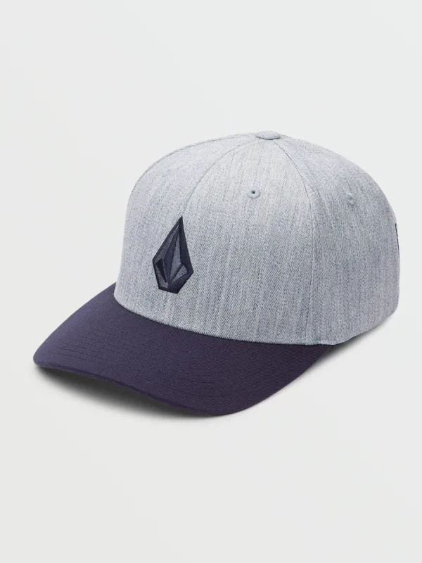 Full Stone Heather Flexfit Hat - Heather Blue sold by Volcom