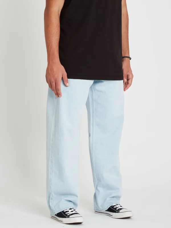 Billow Loose Tapered Fit Jeans - Light Blue sold by Volcom
