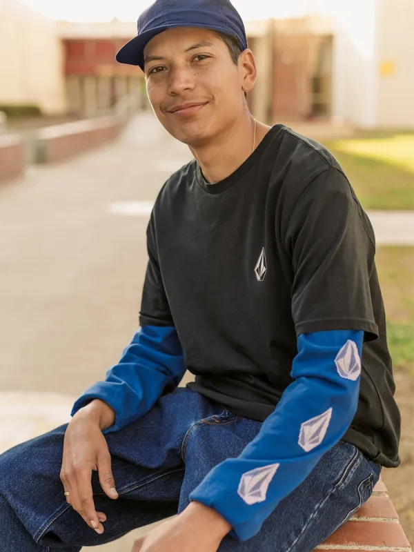 Deadly Stone Short Sleeve Tee - Black sold by Volcom