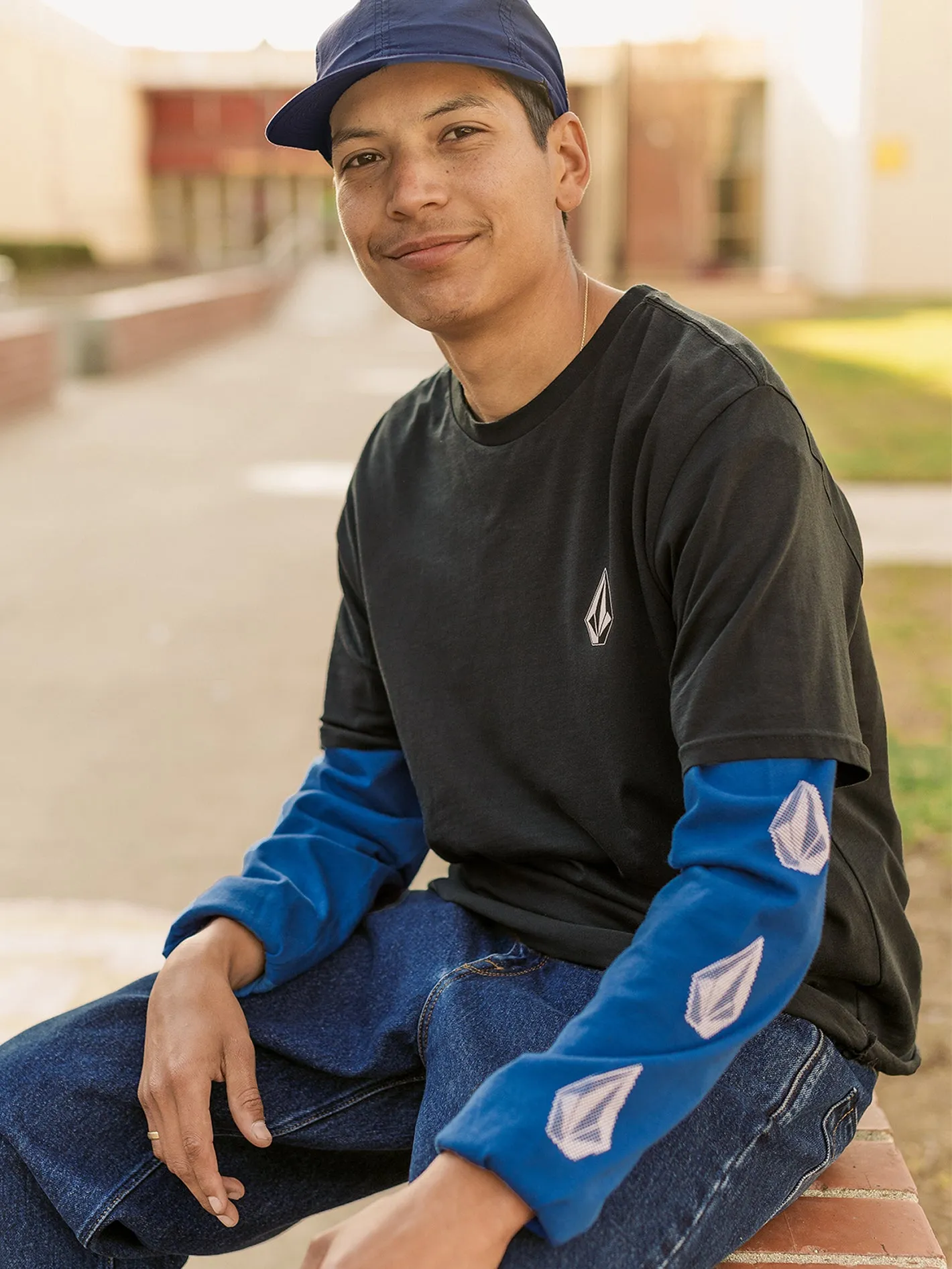 Deadly Stone Short Sleeve Tee - Black sold by Volcom