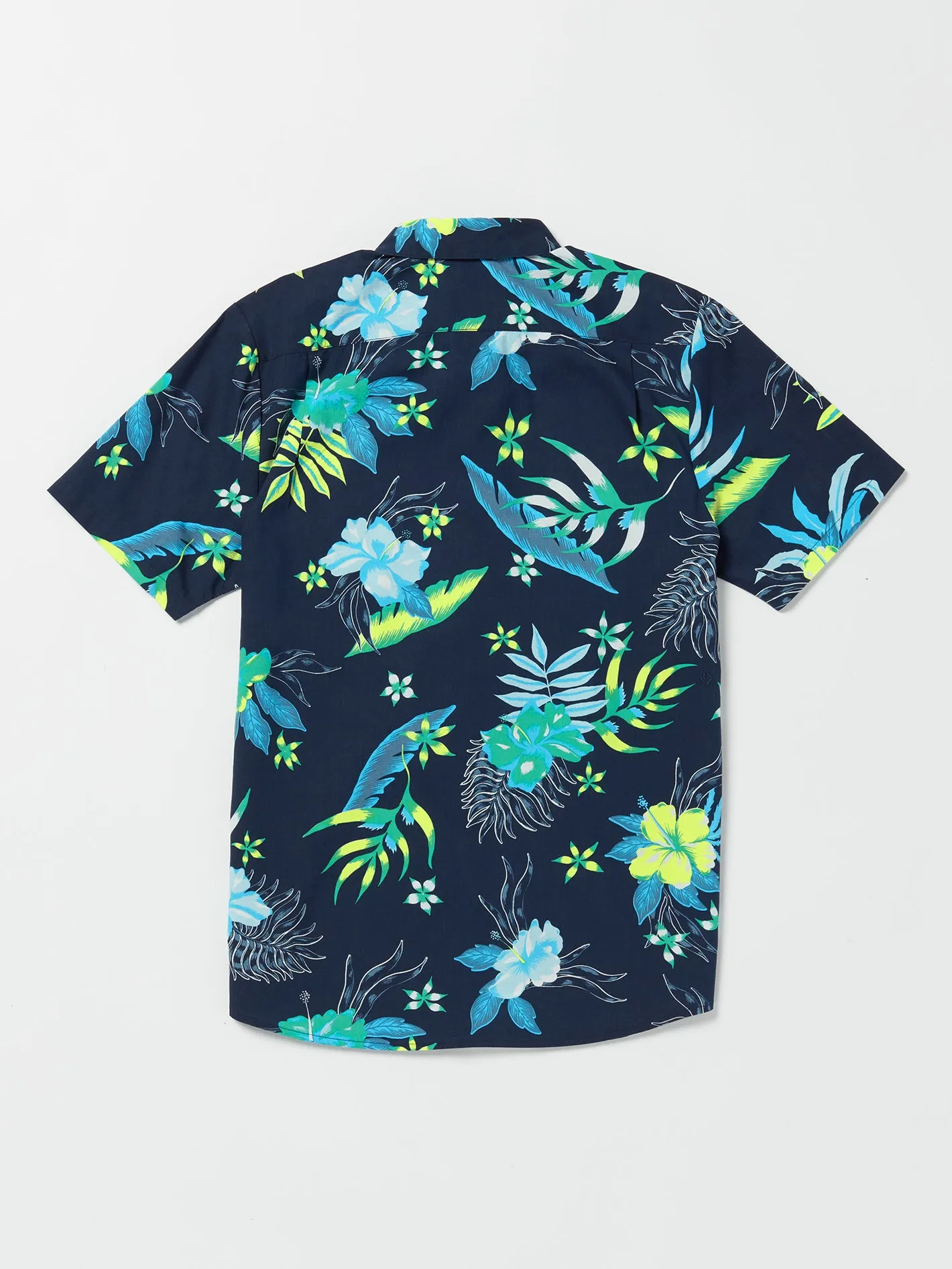 Sunriser Floral Short Sleeve Shirt - Navy sold by Volcom product image thumbnail 2