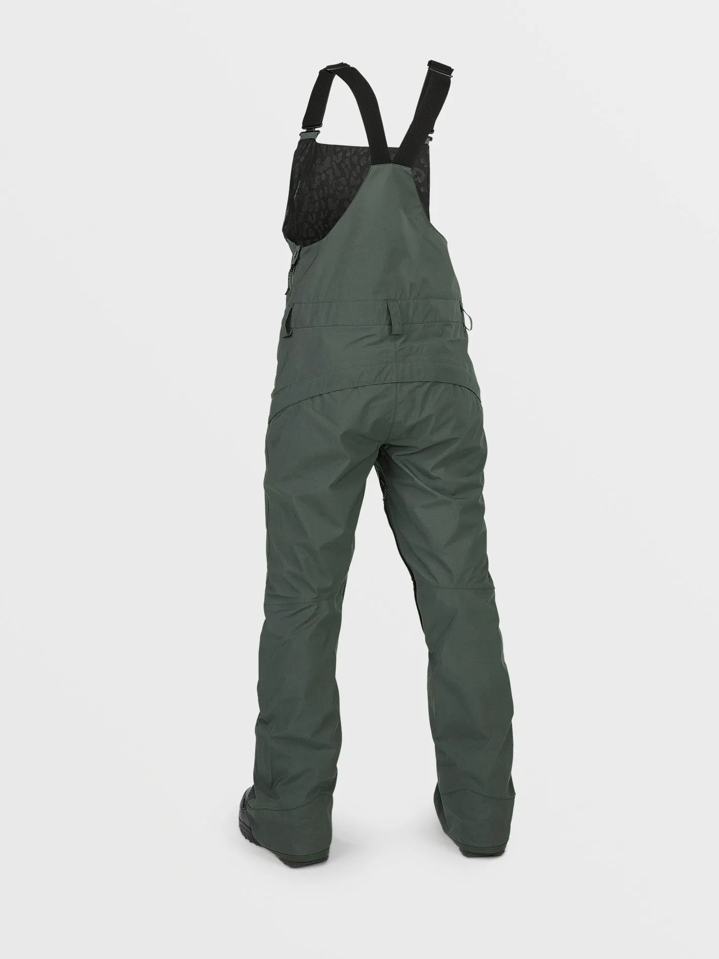Womens Elm Stretch Gore Bib Overalls - Eucalyptus sold by Volcom product image thumbnail 2