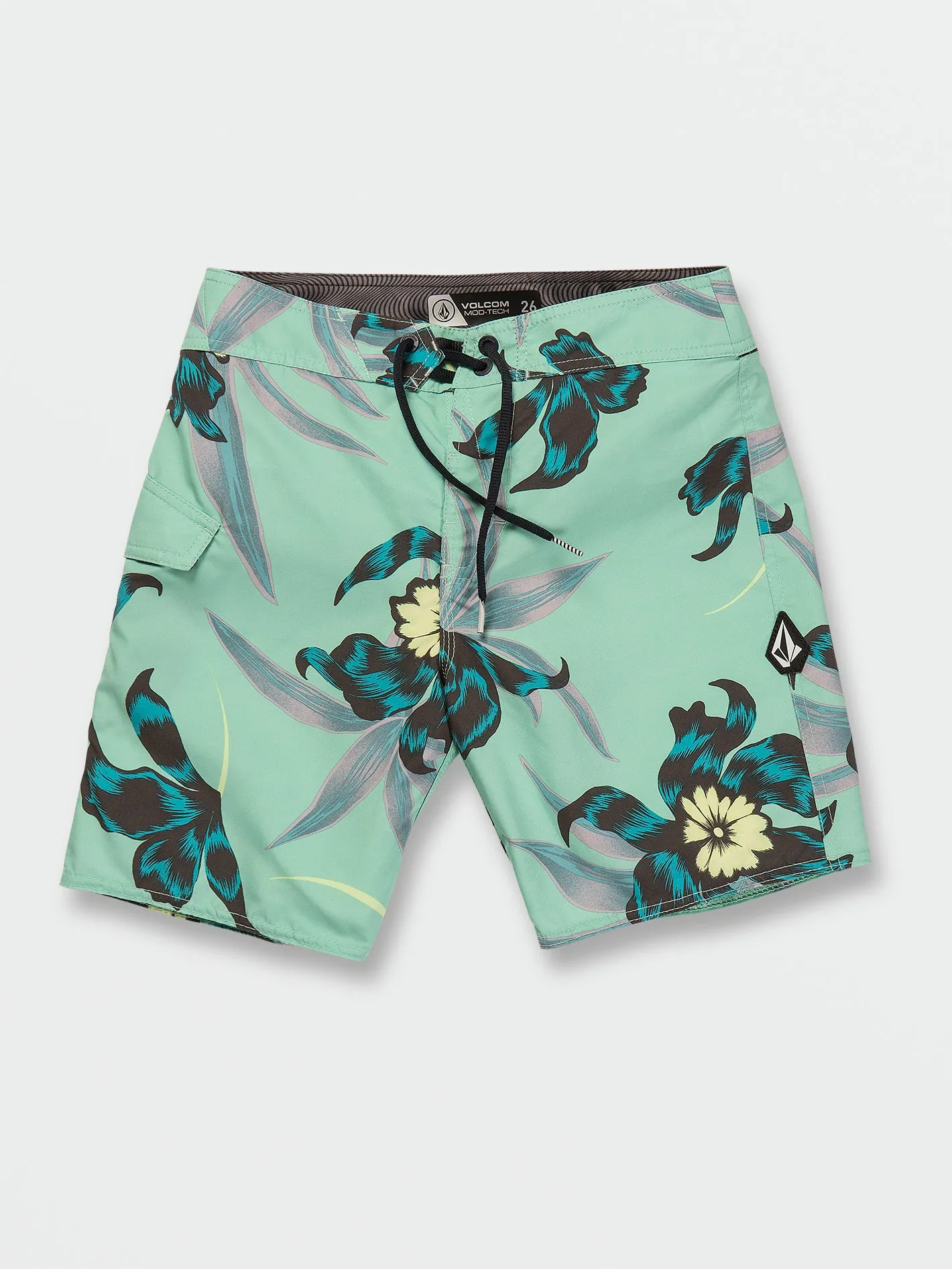 Big Boys Polydactal Mod-Tech Trunks - Ice sold by Volcom