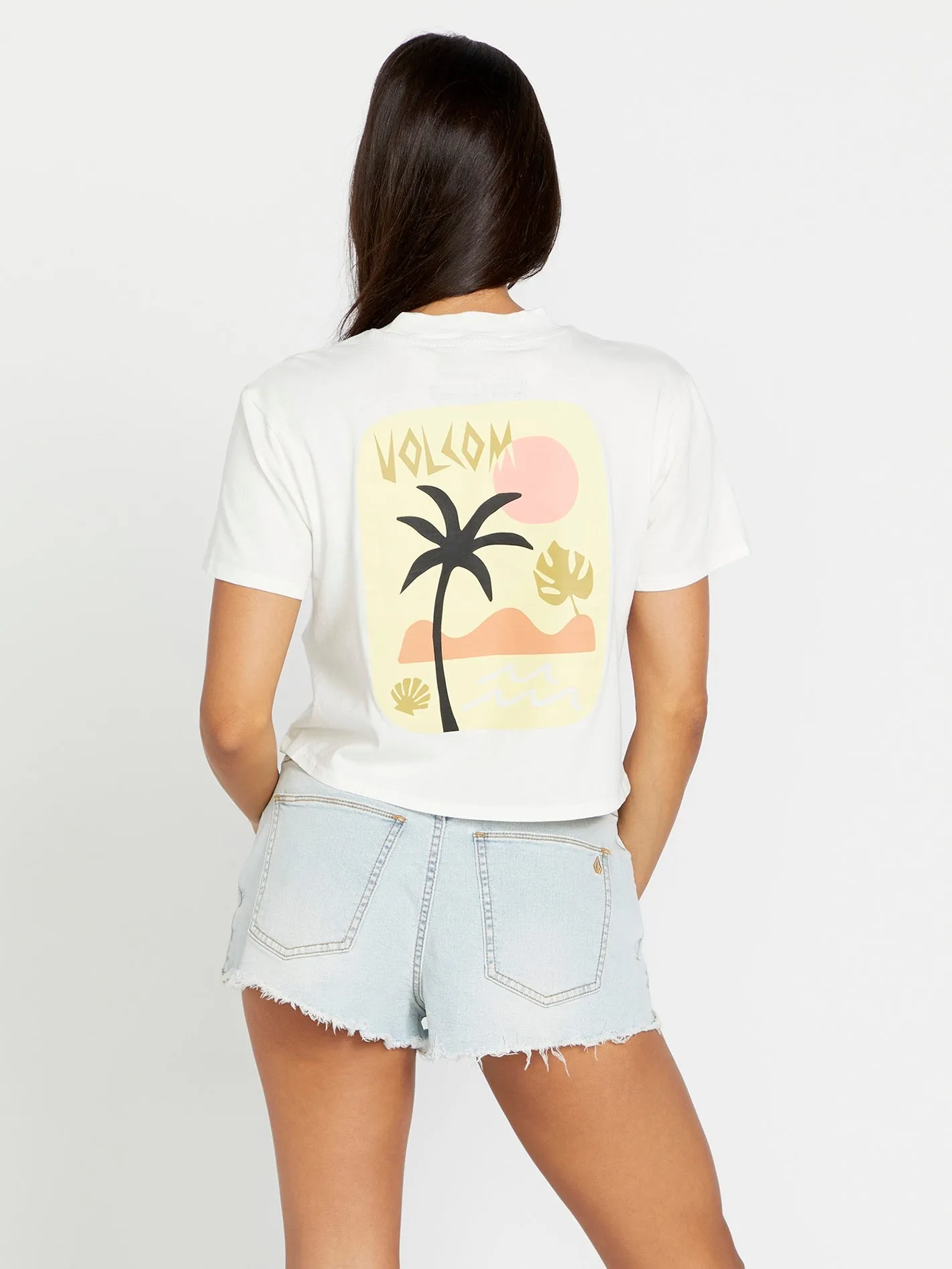 Pocket Dial Tee - Star White sold by Volcom product image thumbnail 2