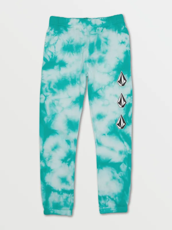 Big Boys Iconic Stone Fleece Pant - Tie Dye sold by Volcom
